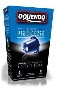 OQUENDO CAPSULES PLACIDEZZA DECAF COFFEE